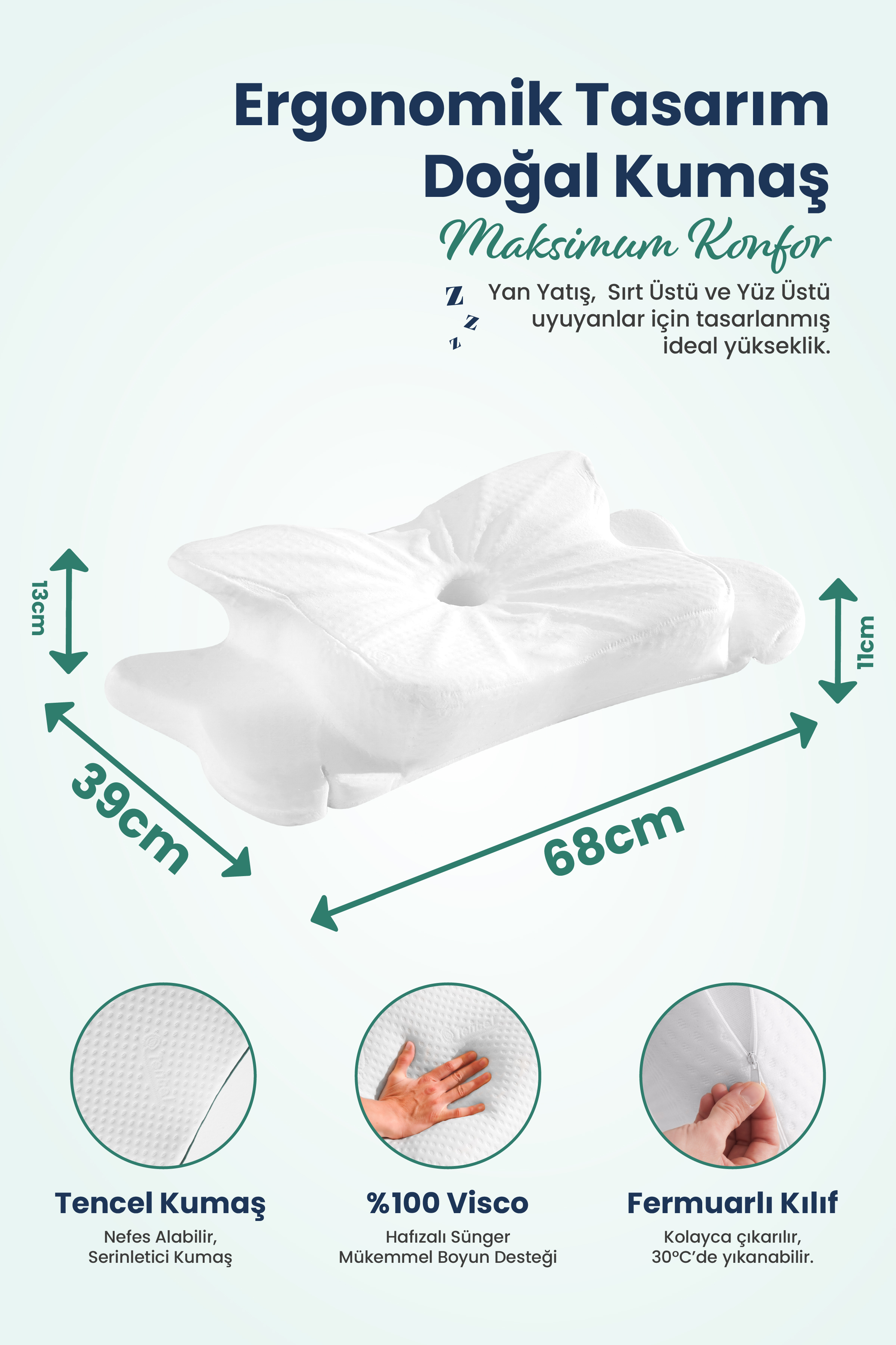 Yedek Yastık Kılıfı